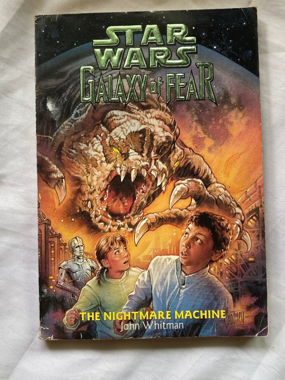 Star Wars GALAXY OF FEAR book 4 The NIghtmare Machine Limited Collectors Edition